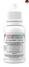 Sugarflair Edible Droplet Paint Lebensmittelfarbe Flüssig White - Lebensmittel 