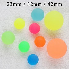 Frosted Bouncy Balls Rubber Bouncing Bouncyball Kids Pets Baby Cat Toy Ball Gift