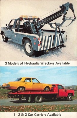 Columbia Pennsylvania, Nussbaum's Wreckers Tow Trucks Advertising, VTG Postcard