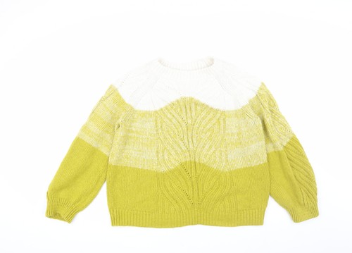VILA Damen Pullover Mehrfarbig Zopfmuster, Größe L - Bild 1 von 12