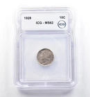 1928 Mercury Dime MS62 ICG *0308
