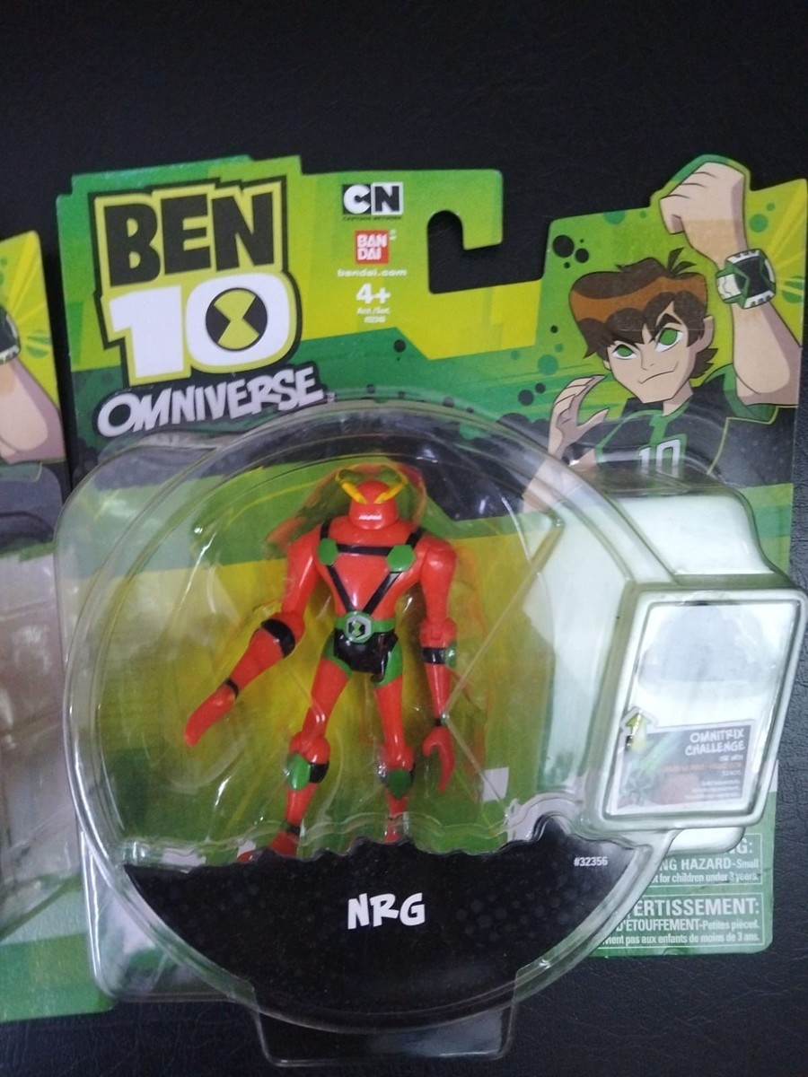 Ben 10 Omniverse Action Figures Lot of 3 –Bandai – BloxX, Ben, NRG