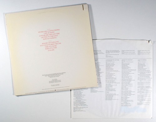 Dan Seals - Stones (1980) Vinyl LP • England, Late at Night, Dig a Little Deeper - Picture 2 of 2
