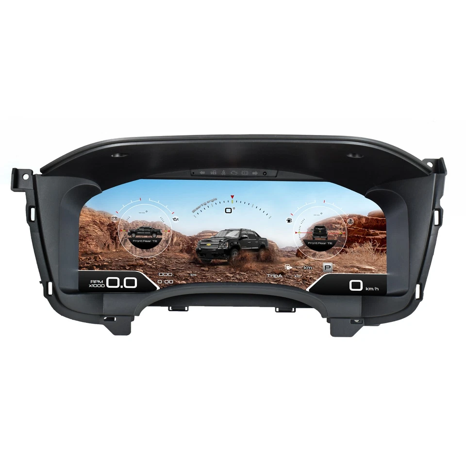 Cuadro de instrumentos calibre digital de 15" para Chevrolet Silverado GMC Sierra 2007-13 Foto 3 de 4