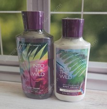 bath and body works into the wild shower gel and body lotion
