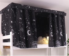 Bunk Bed Curtains Dormitory Room Lightproof Decorative Roomate Cover Canopy