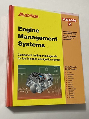Autodata Engine Management Systems Asian 2 Vehicles Introduced 1989 ...