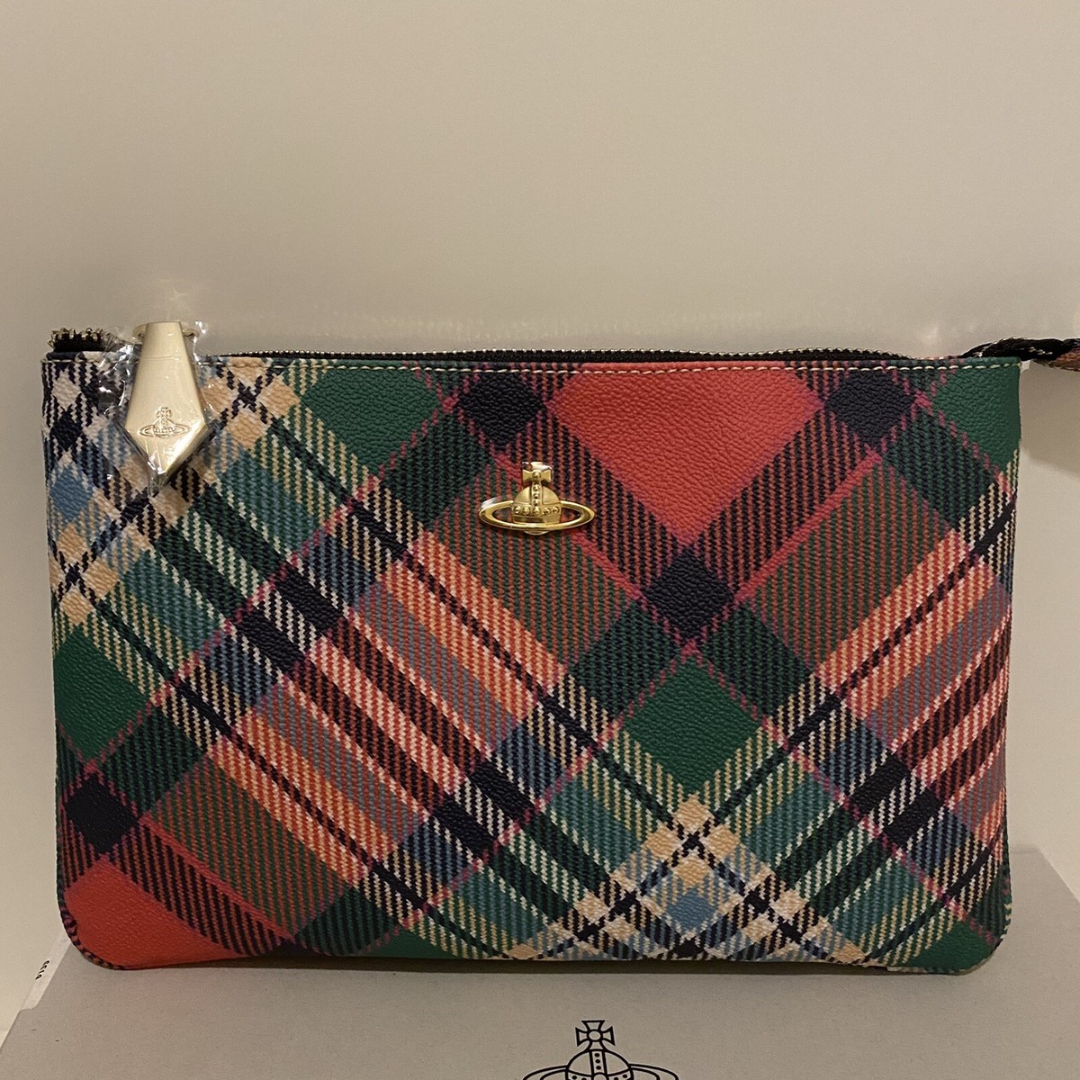 Tartan Vivienne Westwood Purse Tartan Vivienne Westwood Pochette - Main Image