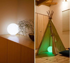 Beautiful 8" Color Changing LED Glow Ball Lamp Night Light (Watch Video)