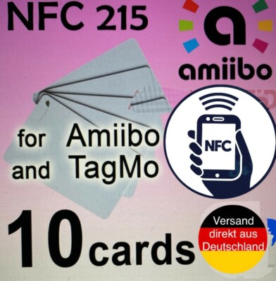 10xNXP NFC-NTAG215 als Scheckkarte für alle Smartphones und Amiibo geeignet?