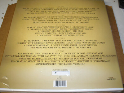 Tina Turner Queen Of Rock N' Roll x LP box set new selaed