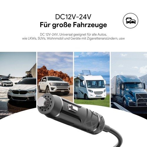 140W USB-C Car Charger für MSI Titan 18 2024 i9 RTX4090 & MacBook A3113 - Afbeelding 6 van 7