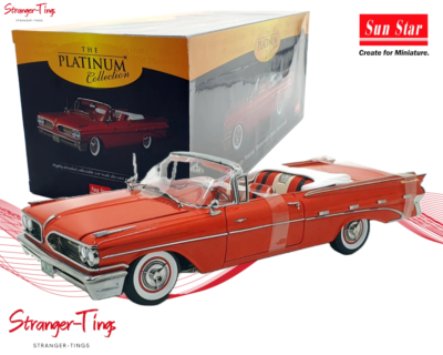 Sunstar 5187 1/18 Scale 1959 Pontiac Bonneville Open