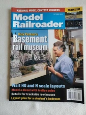Model Railroader Magazine Super N Scale Layout October 2001