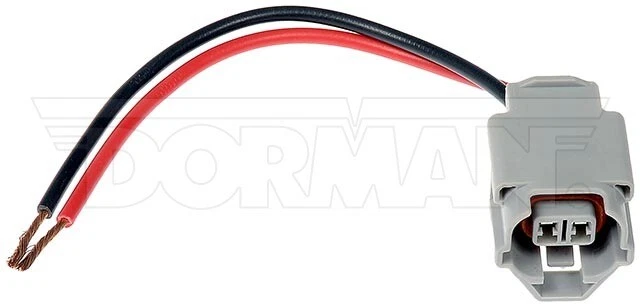 Arnés inyector estilo Denso enchufe coleta eléctrica hembra 6,5 pulgadas de largo 90604 Foto 2 de 3