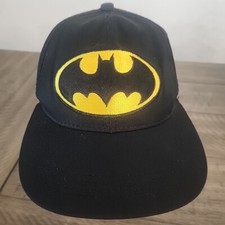 Batman Warner Bros Studio Store Kids Ball Cap Hat Snapback Baseball Adjustable