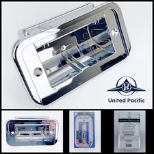 Chrome Plastic Ash Tray Housing/Trim 2005 & Older Peterbilt Part # 22997 United