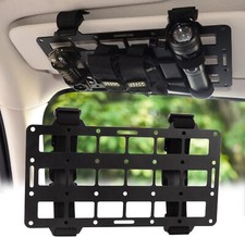 Vehicle Molle Visor Organizertactical Rigid Molle Panelcar Sun Visor Organizer