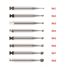 Dental Carbide Burs Round Tungsten Steel Bur for Low Speed Handpiece RA1-RA8 ns