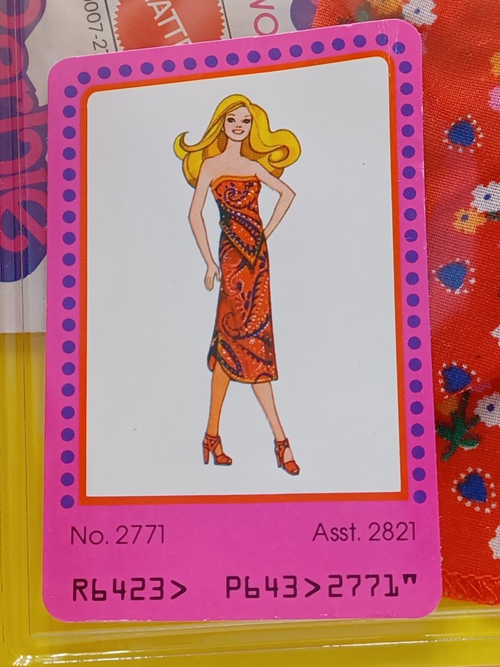 Vintage 1978 Barbie Best Buy Fashions / Superstar Era Moden / Mattel