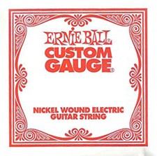 Ernie Ball Nickel Electric Guitar set pack of individual strings from 3-6 in pak