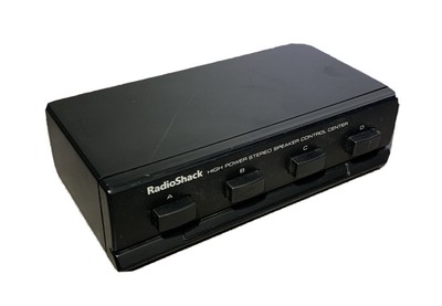 radio shack high power speaker control center