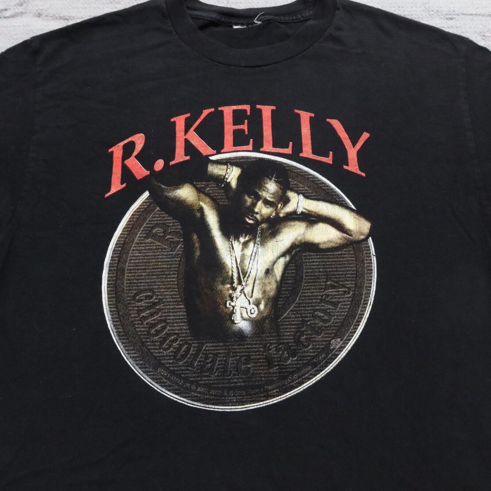 Vintage 2003 R Kelly Ashanti Tour Shirt Rap Tee R… - image 4