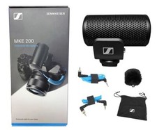 Sennheiser MKE 200 On-camera Directional Microphone 508897 - 3.5mm TRS / TRRS