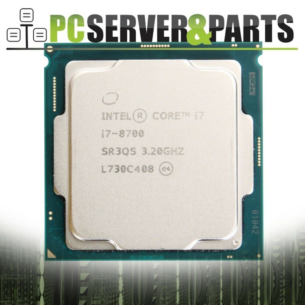 Intel Core I7-8700 Processor - 8th Gen 3.20GHz CPU With 12MB Cache