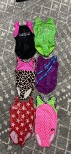 6 child extra small CXS gymnastics leotards