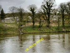 Photo 6x4 River Ribble, Seed House Farm Samlesbury Looking across the riv c2015