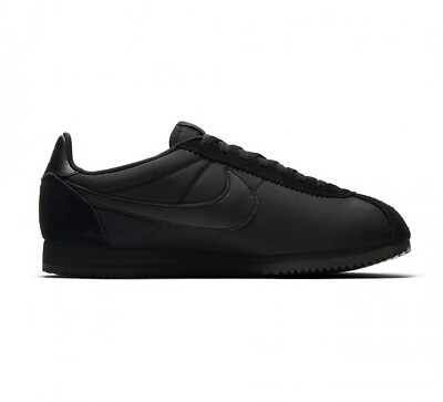 Nike Classic Cortez Nylon OG 2018 - Triple Black - Größe UK 11,5 (EU 47) US 12,5