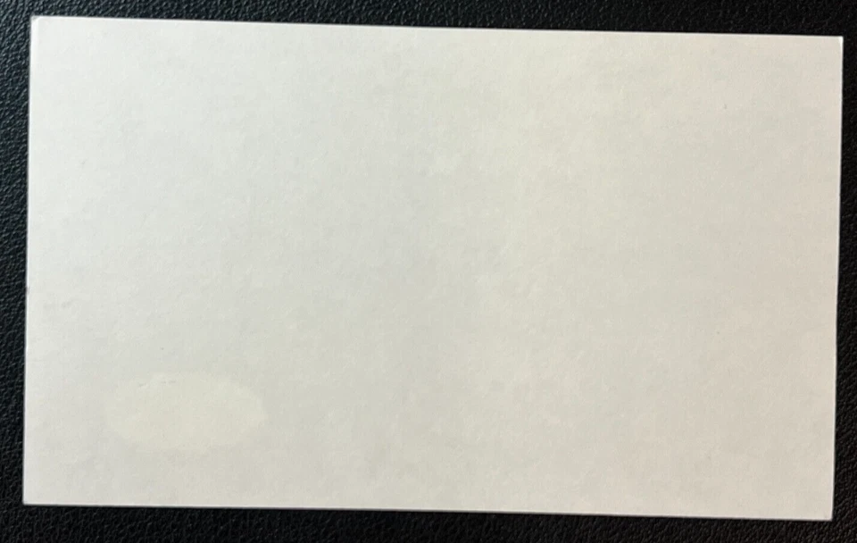 Sam Esposito Signed 3x5 Card JSA Cert w/COA MLB C. White Sox/KC Athletics NICE! - Image 3 of 4