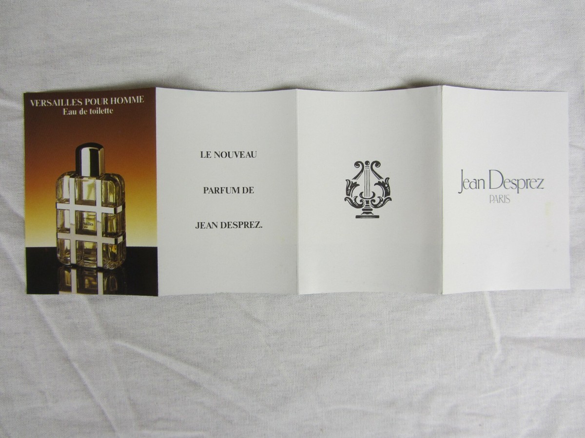 希少香水ビンテージヴェルサイユ pour Homme Jean Desprez Jean Desprez VERSAILLES vintage eau de toilette ~ Fragrance