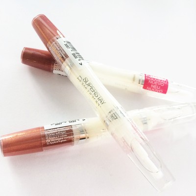 1 PZ MAYBELLINE SUPERSTAY POWER GLOSS 12H COLOR SHINE 730 golden toffee new