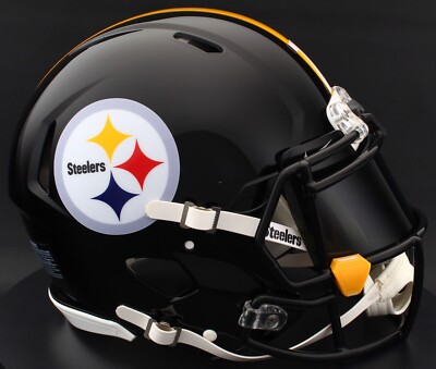 PITTSBURGH STEELERS NFL Riddell Speed Full Size REPLICA Football Helmet ...