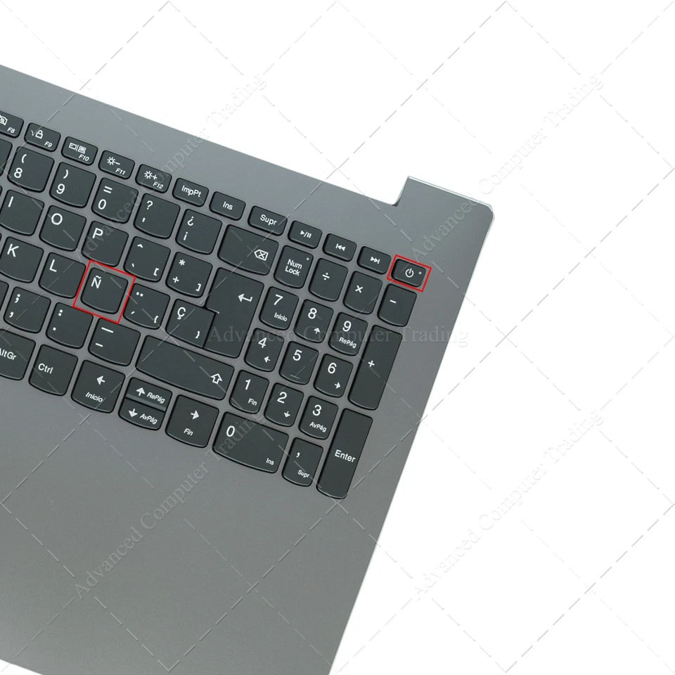 Teclado Español para Lenovo Ideapad 320-15Iap 15Ikb 15Is  Palmrest Case Upper - Imagen 4 de 4