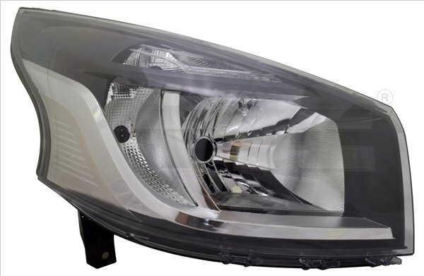Left TYC 20-14790-25-2 Headlight for FIAT,NISSAN,RENAULT