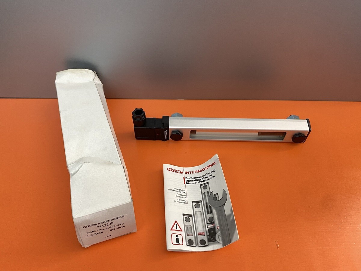 Hydac 3112299 Fluid Level Sensor FSK-176-2.5/C/-/12 | eBay