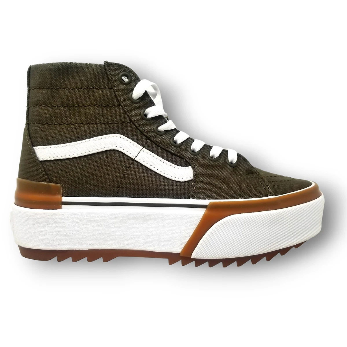 Vans sk8 top hi olive