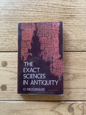 The Exact Sciences in Antiquity /Neugebauer, O./ Paperback /Good Condition