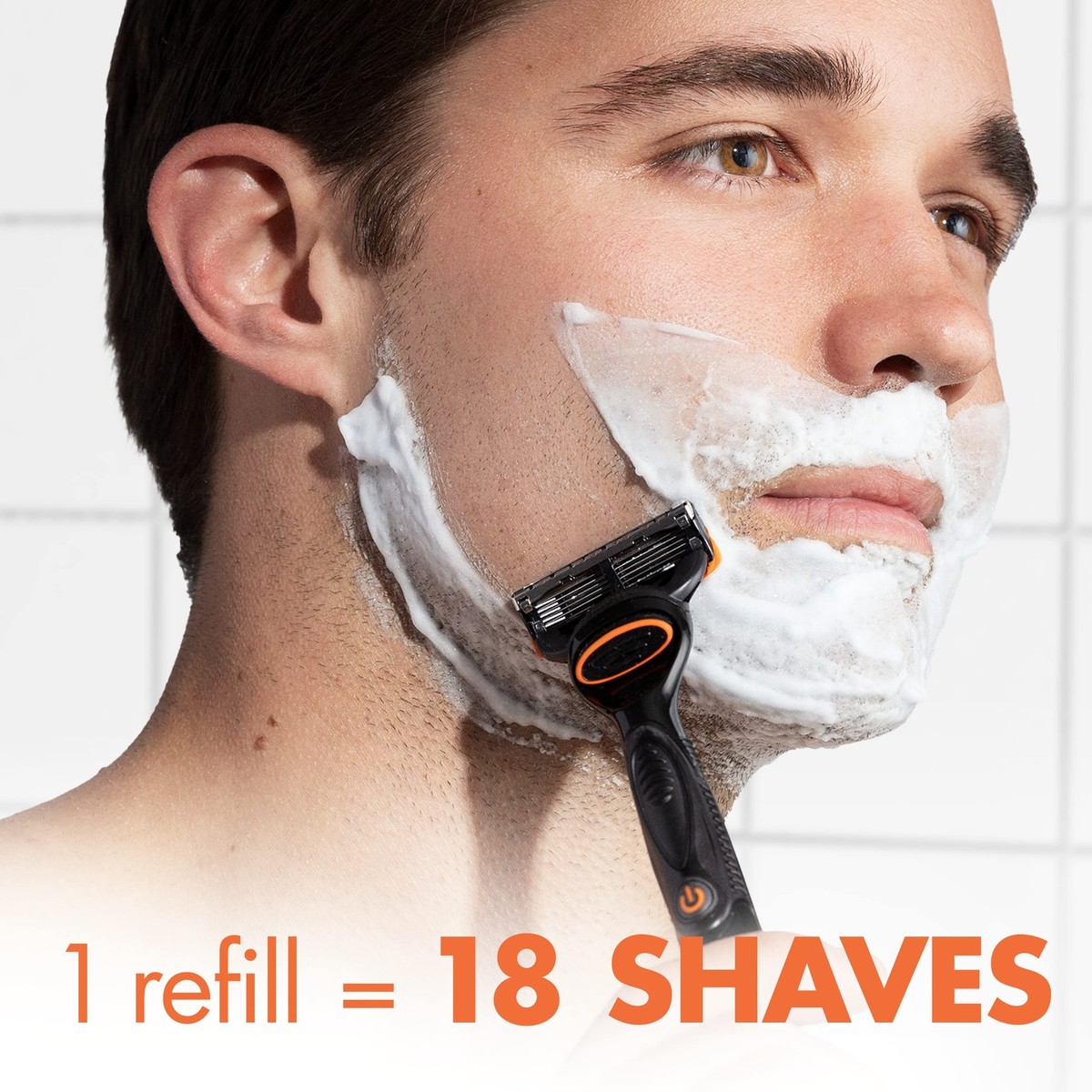 Gillette Fusion5 Men's Razor Power Handle + 1 Blade - Precision