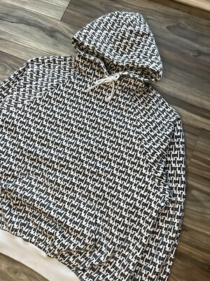 FOG Fear Of God Essentials Pullover Hoodie Size Medium All Over  
