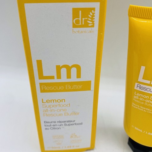 LM Lemon SuperFood All-in-One Body Butter NIB Full Size 50ml/1.69 fl oz Vegan - Picture 2 of 7