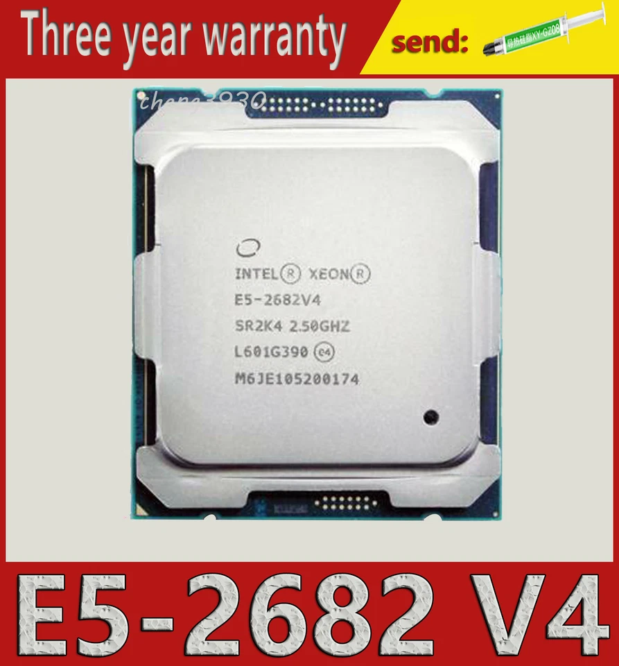 Intel Xeon E5-2667V4 2673V4 2682V4 2683V4 2686V4 2690V4 2695V4 2697V4 CPU  - Image 4 of 4