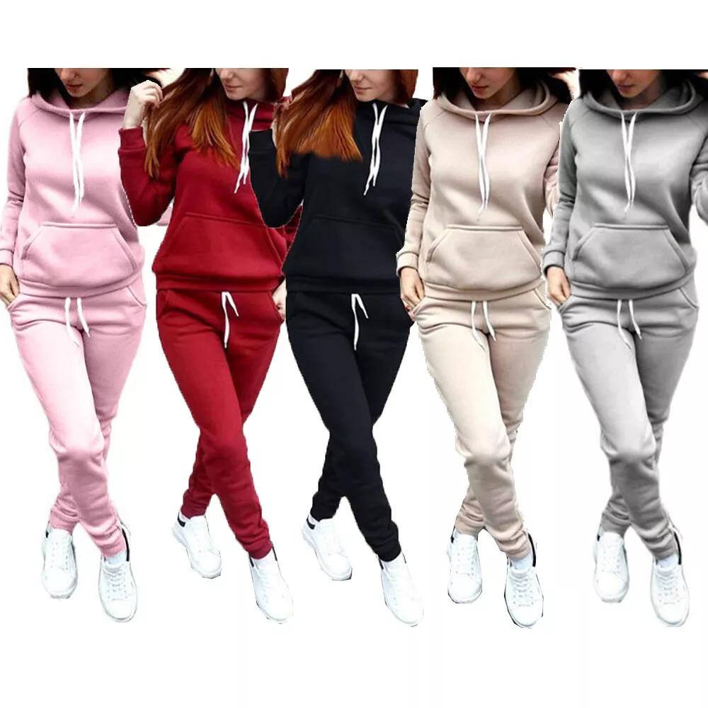 Womens polo sweatsuit clearance set