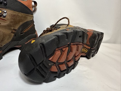 KEEN Utility Pittsburgh SOFT TOE 1009709EE Leather 8.5EE brown Boot Men FLAWED - Picture 21 of 22