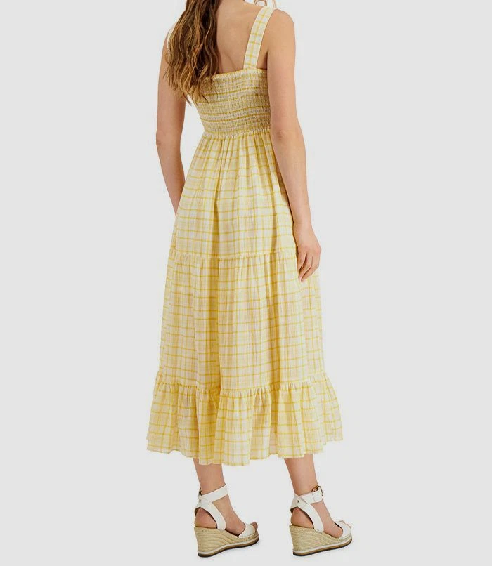 Tommy hilfiger dress clearance yellow