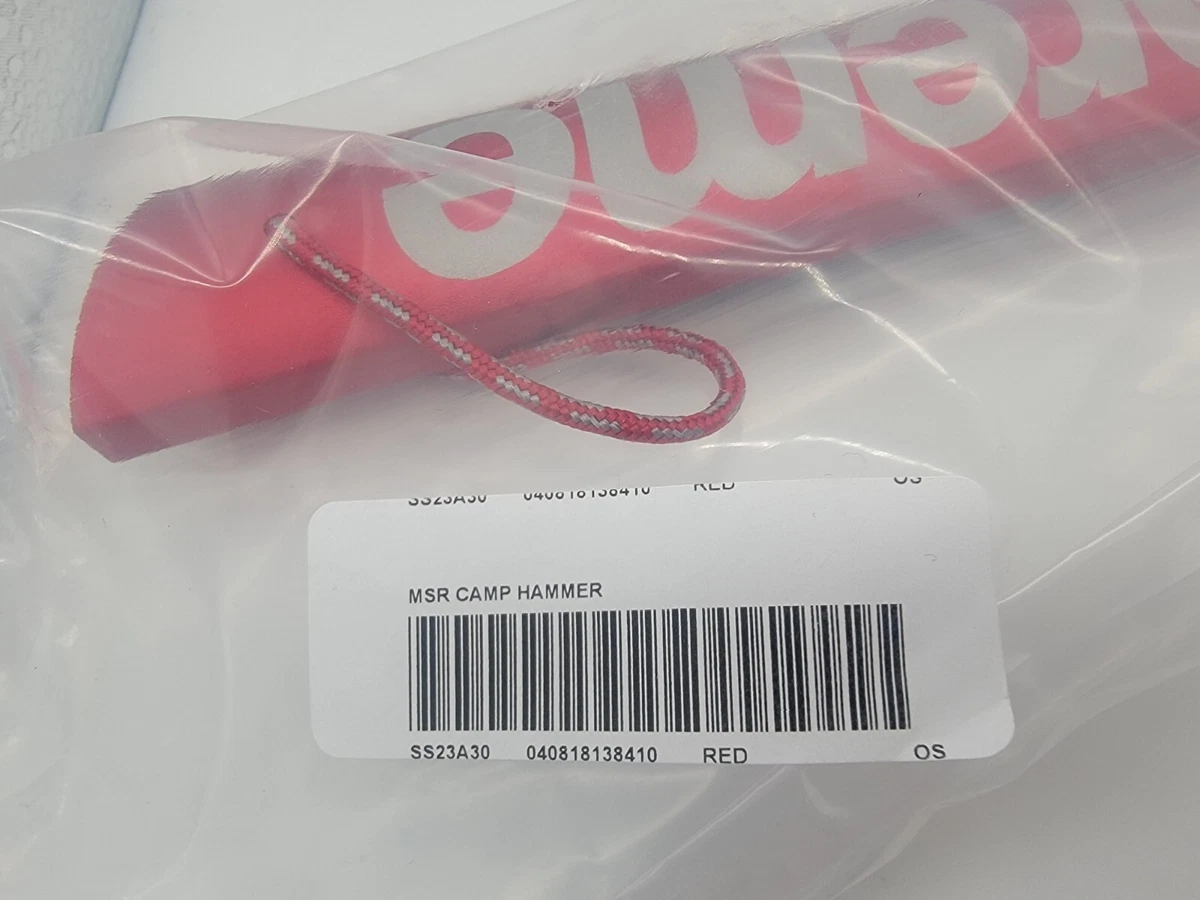 Supreme MSR Hammer and Bottle Opener Red SS23 | eBay
