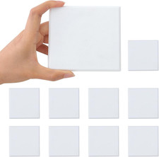 Self Adhesive Wall Protector Square 4 Inch, 10 Pack Door Handle Wall Shield Guar